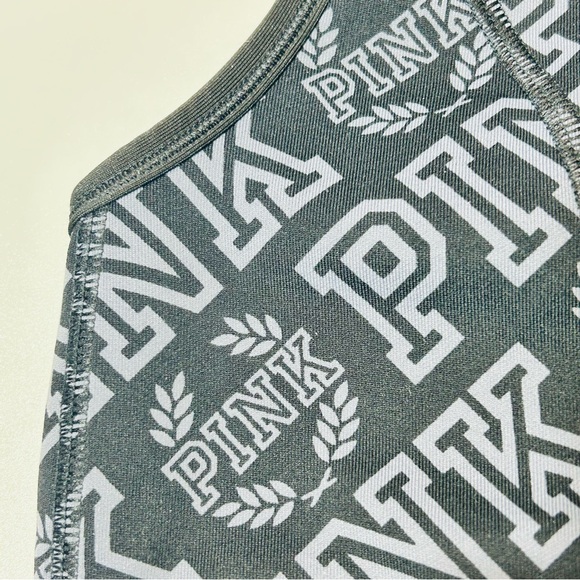 PINK Victoria Secret sports bra Reversible logo sports bra women size XS - Picture 4 of 6